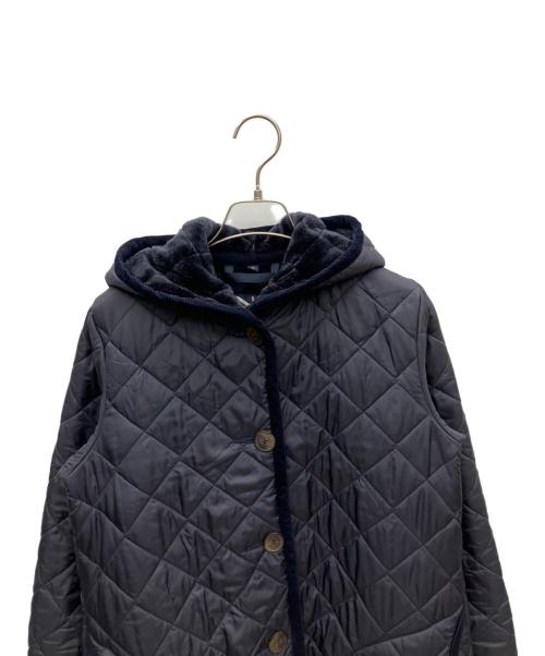 LAVENHAM（ラベンハム）LAVENHAM (ラベンハム) キルティングコート ネイビー サイズ:SIZE 40の古着・服飾アイテム