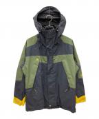 MOUNTAIN HARD WEARマウンテンハードウェア）の古着「ナイロンジャケット」｜ブラック×グリーン