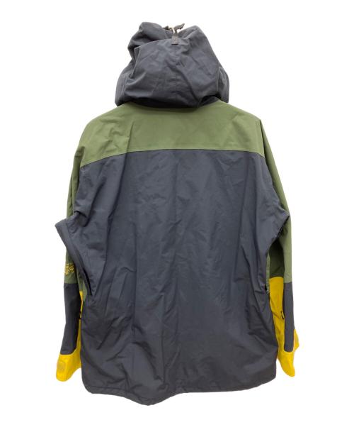 MOUNTAIN HARD WEAR（マウンテンハードウェア）MOUNTAIN HARD WEAR (マウンテンハードウェア) ナイロンジャケット ブラック×グリーン サイズ:SIZE XLの古着・服飾アイテム
