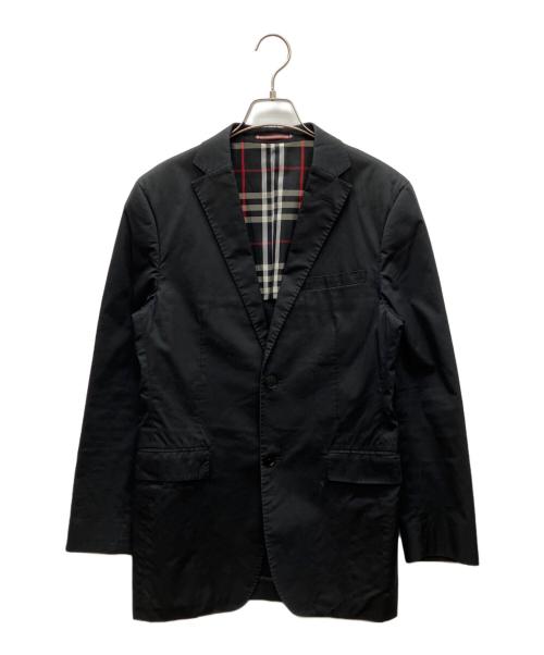 BURBERRY BLACK LABEL（バーバリーブラックレーベル）BURBERRY BLACK LABEL (バーバリーブラックレーベル) テーラードジャケット ブラック サイズ:Mの古着・服飾アイテム