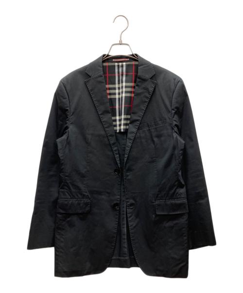 BURBERRY BLACK LABEL（バーバリーブラックレーベル）BURBERRY BLACK LABEL (バーバリーブラックレーベル) テーラードジャケット ブラック サイズ:Mの古着・服飾アイテム