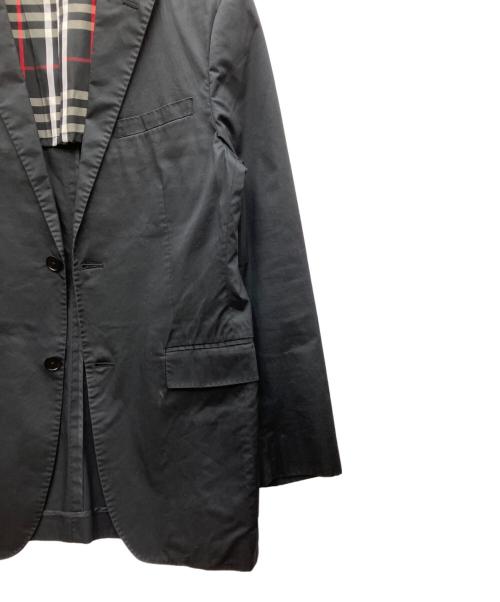 BURBERRY BLACK LABEL（バーバリーブラックレーベル）BURBERRY BLACK LABEL (バーバリーブラックレーベル) テーラードジャケット ブラック サイズ:Mの古着・服飾アイテム