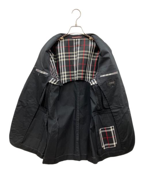 BURBERRY BLACK LABEL（バーバリーブラックレーベル）BURBERRY BLACK LABEL (バーバリーブラックレーベル) テーラードジャケット ブラック サイズ:Mの古着・服飾アイテム