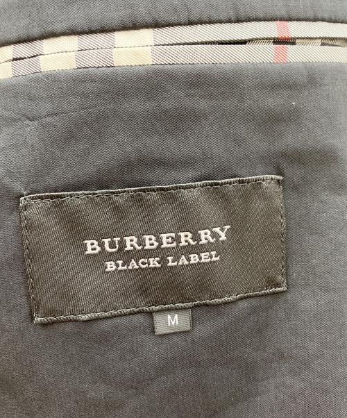 BURBERRY BLACK LABEL（バーバリーブラックレーベル）BURBERRY BLACK LABEL (バーバリーブラックレーベル) テーラードジャケット ブラック サイズ:Mの古着・服飾アイテム