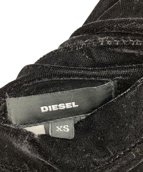 DIESEL（ディーゼル）DIESEL (ディーゼル) スカジャン ブラック×グリーン サイズ:XSの古着・服飾アイテム