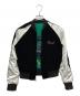 中古・古着 DIESEL (ディーゼル) スカジャン ブラック×グリーン サイズ:XS：7000円