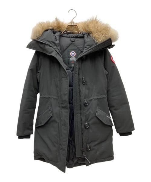 CANADA GOOSE（カナダグース）CANADA GOOSE (カナダグース) ROSSCLAIR PARKA ブラック サイズ:SIZE XSの古着・服飾アイテム