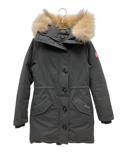 CANADA GOOSE（カナダグース）CANADA GOOSE (カナダグース) ROSSCLAIR PARKA ブラック サイズ:SIZE XSの古着・服飾アイテム