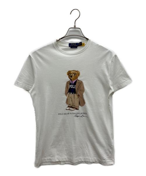 POLO RALPH LAUREN（ポロ・ラルフローレン）POLO RALPH LAUREN (ポロ・ラルフローレン) 半袖Tシャツ ホワイト サイズ:XSの古着・服飾アイテム