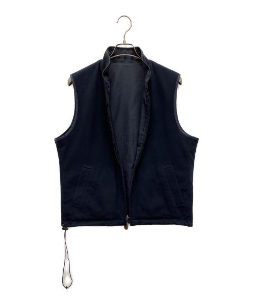 BURBERRY GOLF（バーバリーゴルフ）BURBERRY GOLF (バーバリーゴルフ) リバーシブルベスト ネイビー サイズ:SIZE Mの古着・服飾アイテム