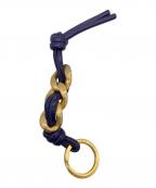 BOTTEGA VENETAボッテガベネタ）の古着「ノット キーリング」｜パープル