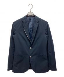 ARMANI EXCHANGE（アルマーニ エクスチェンジ）の古着「2WAYラペル テーラードジャケット」｜ネイビー