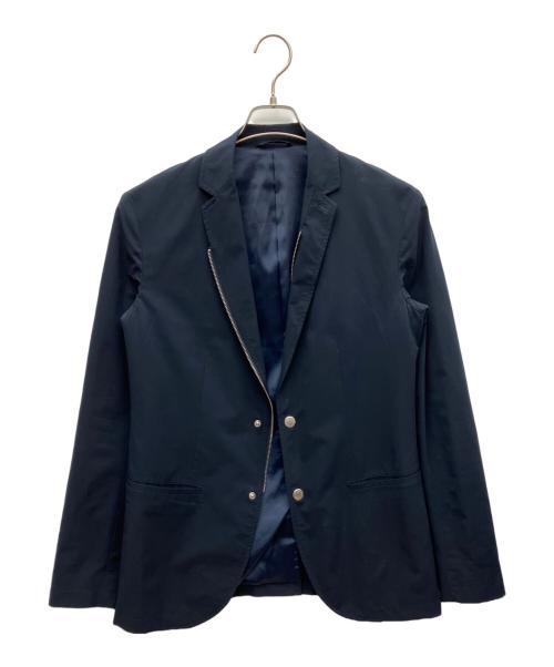 ARMANI EXCHANGE（アルマーニ エクスチェンジ）ARMANI EXCHANGE (アルマーニ エクスチェンジ) 2WAYラペル テーラードジャケット ネイビー サイズ:34の古着・服飾アイテム