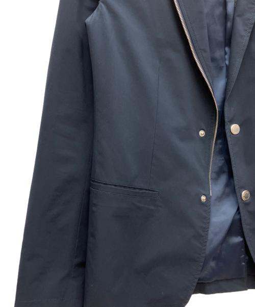 ARMANI EXCHANGE（アルマーニ エクスチェンジ）ARMANI EXCHANGE (アルマーニ エクスチェンジ) 2WAYラペル テーラードジャケット ネイビー サイズ:34の古着・服飾アイテム
