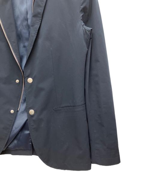 ARMANI EXCHANGE（アルマーニ エクスチェンジ）ARMANI EXCHANGE (アルマーニ エクスチェンジ) 2WAYラペル テーラードジャケット ネイビー サイズ:34の古着・服飾アイテム