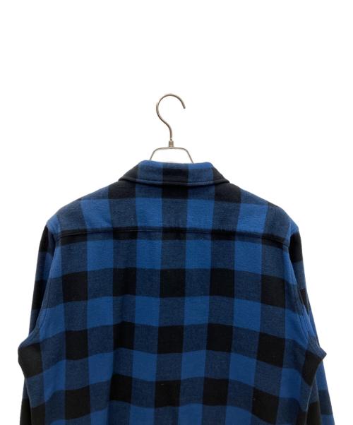 PENDLETON（ペンドルトン）PENDLETON (ペンドルトン) FREAK'S STORE (フリークスストア) シャツジャケット ブルー×ブラック サイズ:SIZE Lの古着・服飾アイテム
