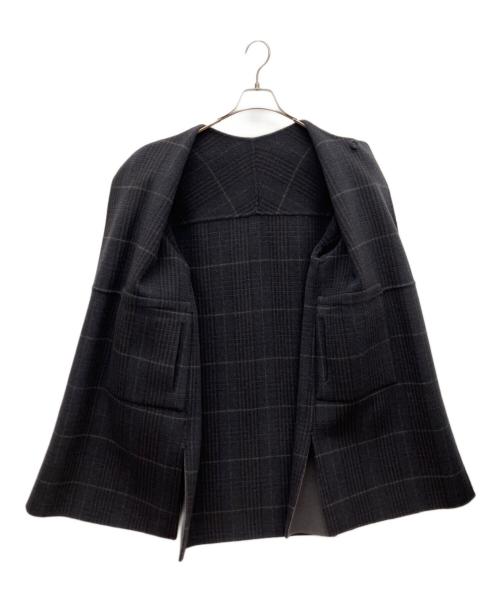 HUMAN WOMAN（ヒューマンウーマン）HUMAN WOMAN (ヒューマンウーマン) リバーコート グレー サイズ:Mの古着・服飾アイテム
