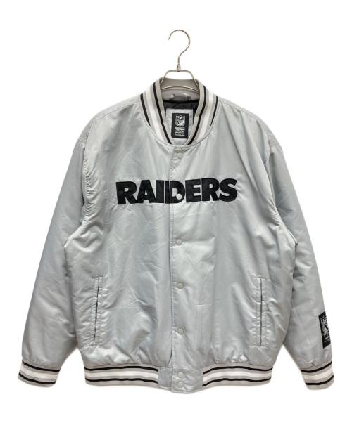 NFL（エヌエフエル）NFL (エヌエフエル) RAIDERS ライトグレー サイズ:SIZE XLの古着・服飾アイテム