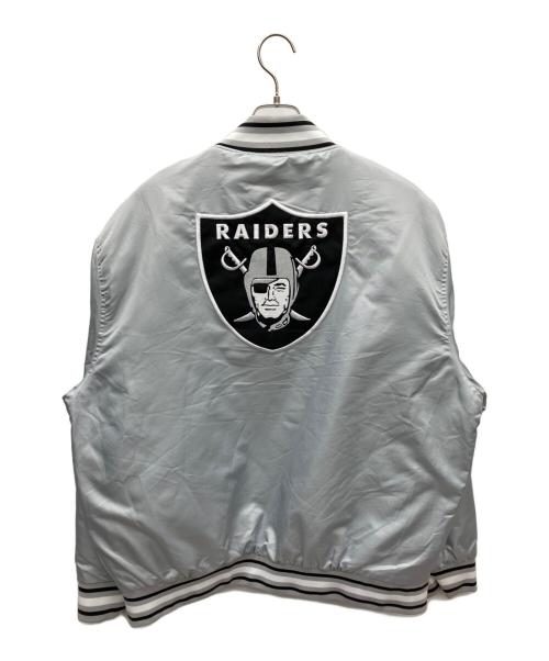 NFL（エヌエフエル）NFL (エヌエフエル) RAIDERS ライトグレー サイズ:SIZE XLの古着・服飾アイテム