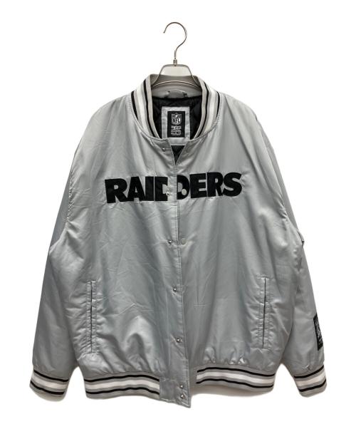 NFL（エヌエフエル）NFL (エヌエフエル) RAIDERS ライトグレー サイズ:SIZE XLの古着・服飾アイテム