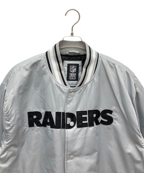 NFL（エヌエフエル）NFL (エヌエフエル) RAIDERS ライトグレー サイズ:SIZE XLの古着・服飾アイテム