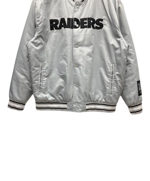NFL（エヌエフエル）NFL (エヌエフエル) RAIDERS ライトグレー サイズ:SIZE XLの古着・服飾アイテム
