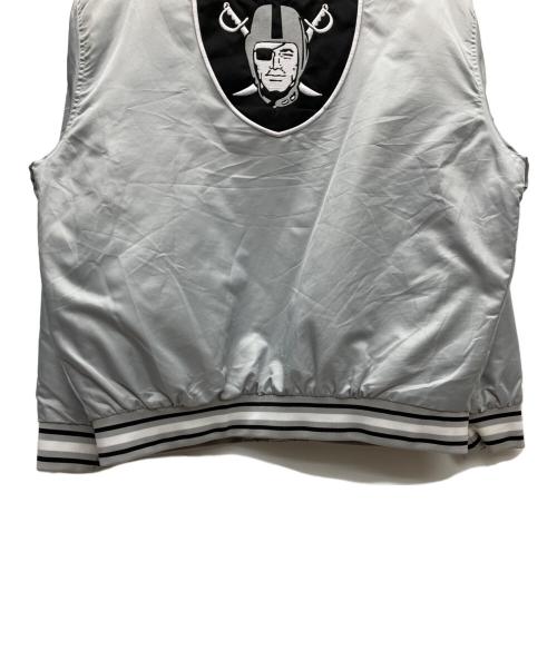 NFL（エヌエフエル）NFL (エヌエフエル) RAIDERS ライトグレー サイズ:SIZE XLの古着・服飾アイテム