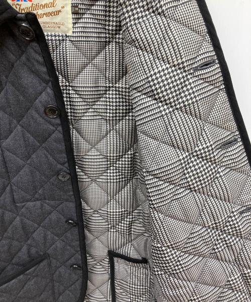 Traditional Weatherwear（トラディショナルウェザーウェア）Traditional Weatherwear (トラディショナルウェザーウェア) キルティングジャケット グレー サイズ:38の古着・服飾アイテム