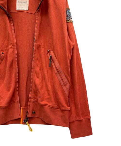 PARAJUMPERS（パラジャンパーズ）PARAJUMPERS (パラジャンパーズ) ジップアップジャケット レッド サイズ:XXLの古着・服飾アイテム
