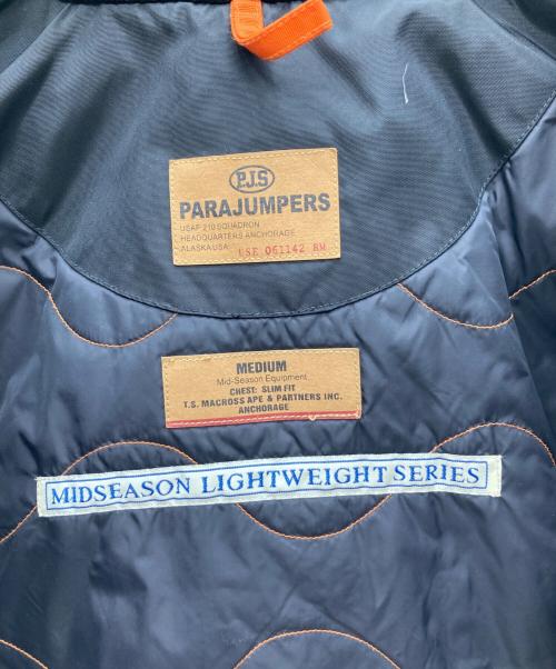 PARAJUMPERS（パラジャンパーズ）PARAJUMPERS (パラジャンパーズ) 中綿ジャケット ブラック サイズ:Mの古着・服飾アイテム