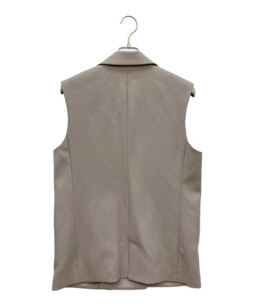 TWOMEL（トゥメル）TWOMEL (トゥメル) ジレ ライトグレー サイズ:SIZE Freeの古着・服飾アイテム