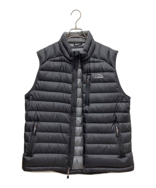 L.L.Bean（エルエルビーン）L.L.Bean (エルエルビーン) ダウンベスト ブラック サイズ:Lの古着・服飾アイテム