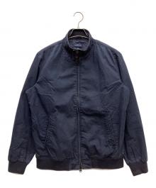 LAND'S END（ランズエンド）の古着「ハリントンジャケット」｜ネイビー