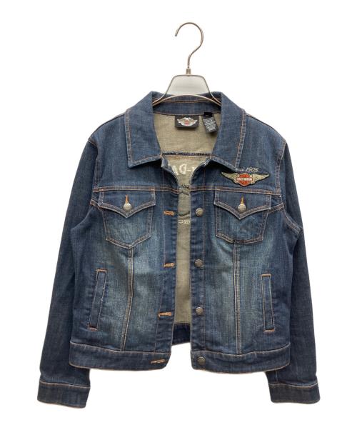 HARLEY-DAVIDSON（ハーレーダビッドソン）HARLEY-DAVIDSON (ハーレーダビッドソン) デニムジャケット インディゴ サイズ:SIZE Mの古着・服飾アイテム