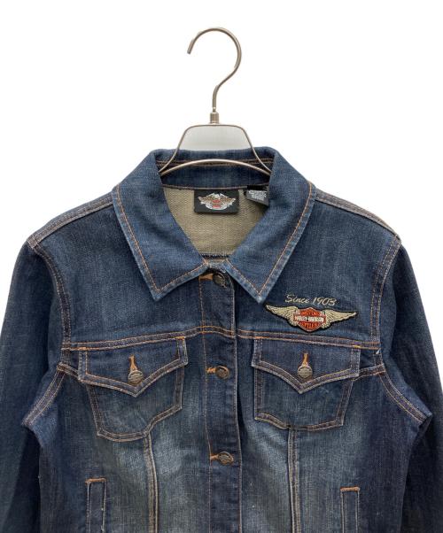 HARLEY-DAVIDSON（ハーレーダビッドソン）HARLEY-DAVIDSON (ハーレーダビッドソン) デニムジャケット インディゴ サイズ:SIZE Mの古着・服飾アイテム
