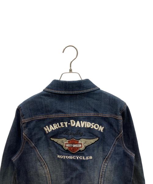 HARLEY-DAVIDSON（ハーレーダビッドソン）HARLEY-DAVIDSON (ハーレーダビッドソン) デニムジャケット インディゴ サイズ:SIZE Mの古着・服飾アイテム