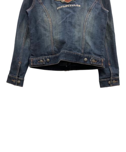 HARLEY-DAVIDSON（ハーレーダビッドソン）HARLEY-DAVIDSON (ハーレーダビッドソン) デニムジャケット インディゴ サイズ:SIZE Mの古着・服飾アイテム