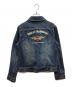 HARLEY-DAVIDSON (ハーレーダビッドソン) デニムジャケット インディゴ サイズ:SIZE M：12000円