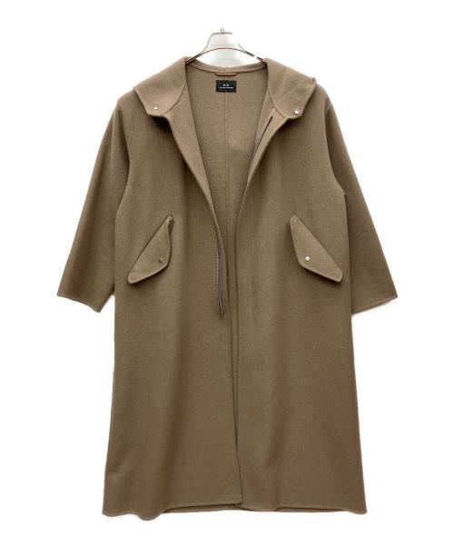 mb（エムビー）mb (エムビー) ウールハイエンドモッズコート ブラック サイズ:Mの古着・服飾アイテム