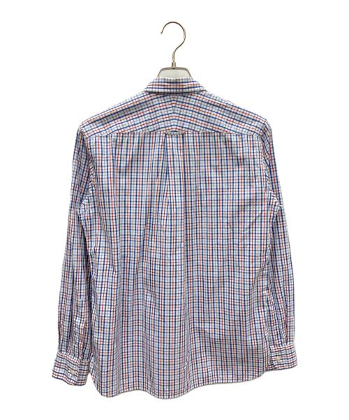 COMME des GARCONS（コムデギャルソン）COMME des GARCONS (コムデギャルソン) パッチワークシャツ ブルー サイズ:SIZE Sの古着・服飾アイテム