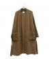 LOOMER（ルーマー）の古着「ウール混コート」｜ベージュ