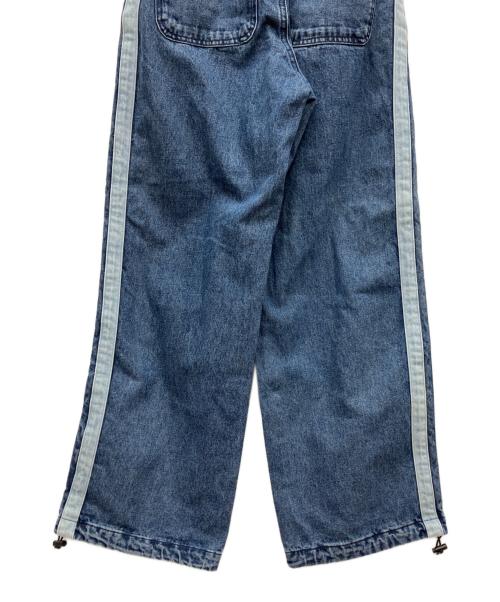 X-GIRL（エックスガール）X-girl (エックスガール) ワイドデニムパンツ インディゴ サイズ:SIZE Mの古着・服飾アイテム