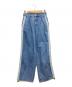 X-girl（エックスガール）の古着「ワイドデニムパンツ」｜インディゴ