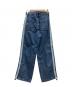 X-girl (エックスガール) ワイドデニムパンツ インディゴ サイズ:SIZE M：8000円