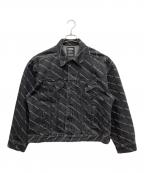 LEGENDAレジェンダ）の古着「デニムジャケット」｜ブラック