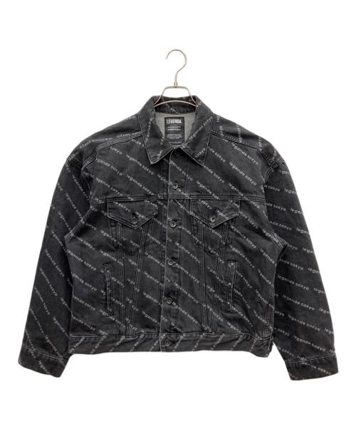 LEGENDA（レジェンダ）LEGENDA (レジェンダ) デニムジャケット ブラック サイズ:Fの古着・服飾アイテム
