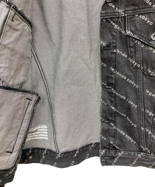 LEGENDA（レジェンダ）LEGENDA (レジェンダ) デニムジャケット ブラック サイズ:Fの古着・服飾アイテム
