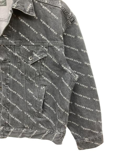 LEGENDA（レジェンダ）LEGENDA (レジェンダ) デニムジャケット ブラック サイズ:Fの古着・服飾アイテム