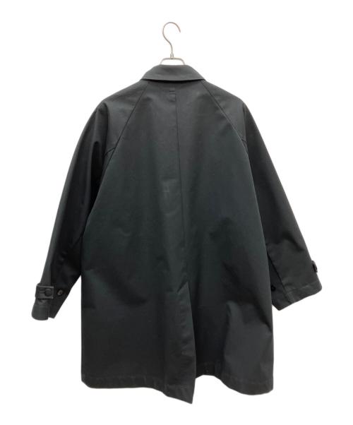 My Beautiful Landlet（マイビューティフルランドレット）My Beautiful Landlet (マイビューティフルランドレット) 比翼コート ブラック サイズ:2の古着・服飾アイテム