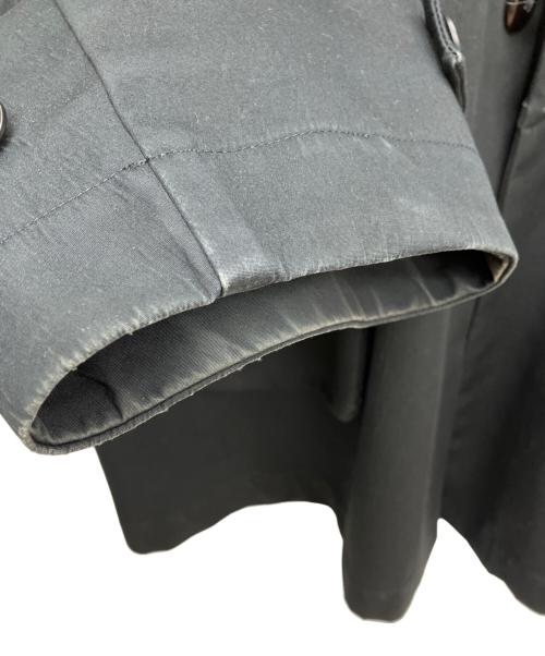 My Beautiful Landlet（マイビューティフルランドレット）My Beautiful Landlet (マイビューティフルランドレット) 比翼コート ブラック サイズ:2の古着・服飾アイテム